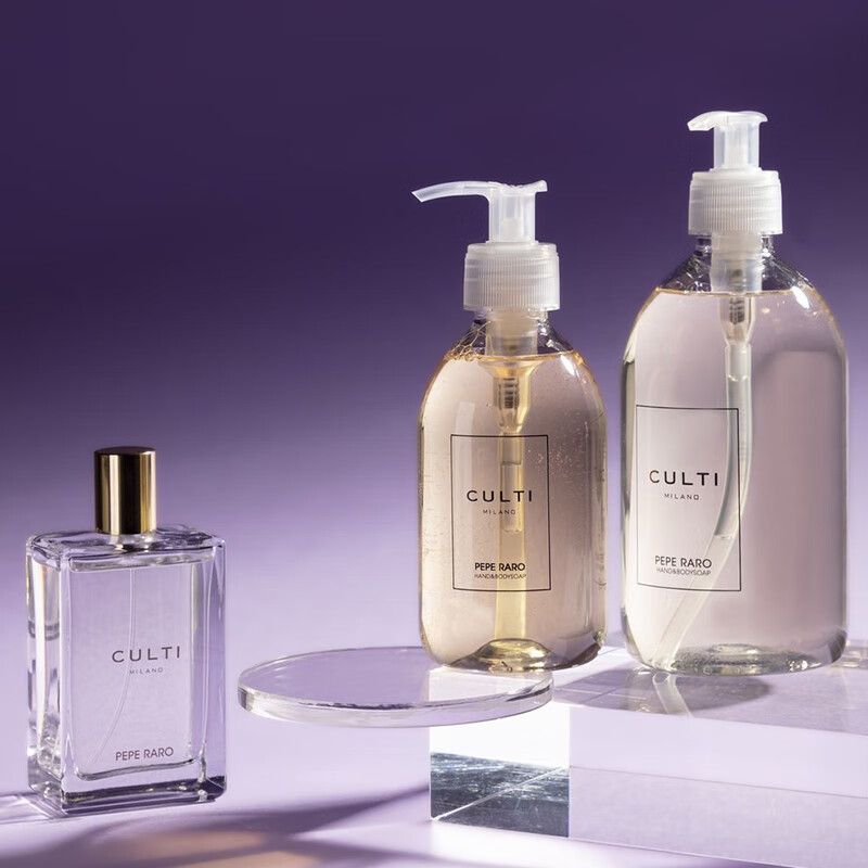 culti液体皂意大利进口香氛皂精油香薰沐浴送女生生日礼物 暗夜绅士