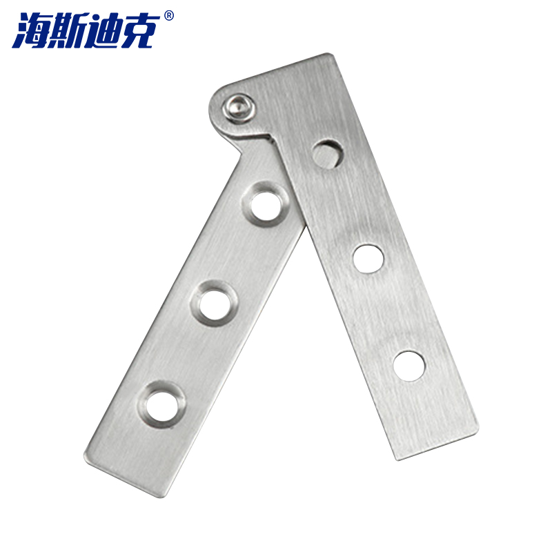 海斯迪克 不锈钢鸡嘴铰链 七字形合页 小号(6个起订)