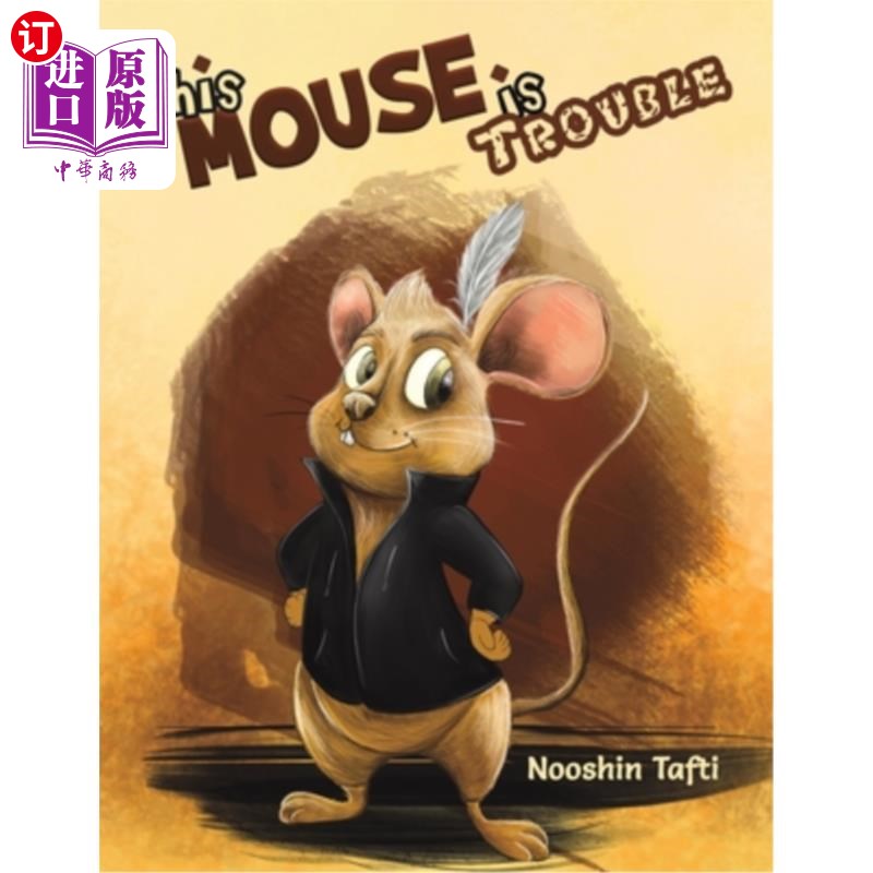 海外直订this mouse is trouble 这只老鼠很麻烦