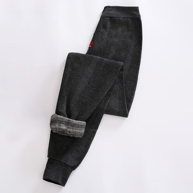 木子胜(muzisheng)男士毛裤加厚东北秋冬季男士保暖裤加绒秋裤内穿