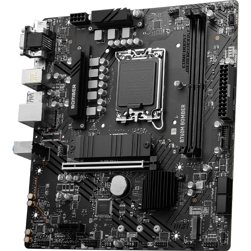 微星 B760M BOMBER DDR5 爆破弹 图 3