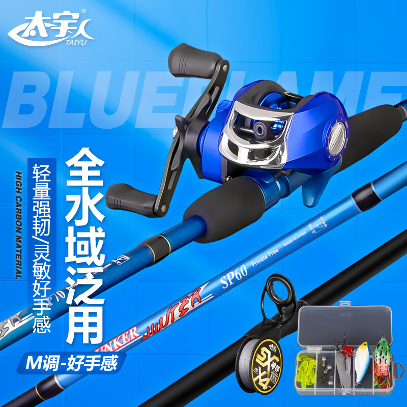 用户说说太宇1.8米枪柄竿-右手水滴轮套装路亚竿真的吗？心得体会必看