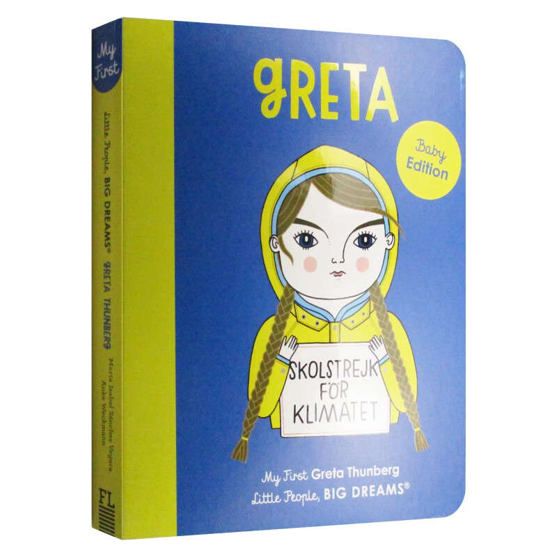little people, big dreams:greta thunberg 英文原版 小人物大梦想