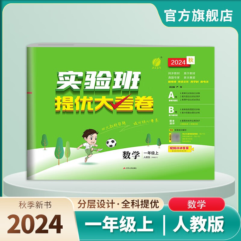 2024秋 实验班提优大考卷 一年级上册 数学人教版 单元测评精选期末真题