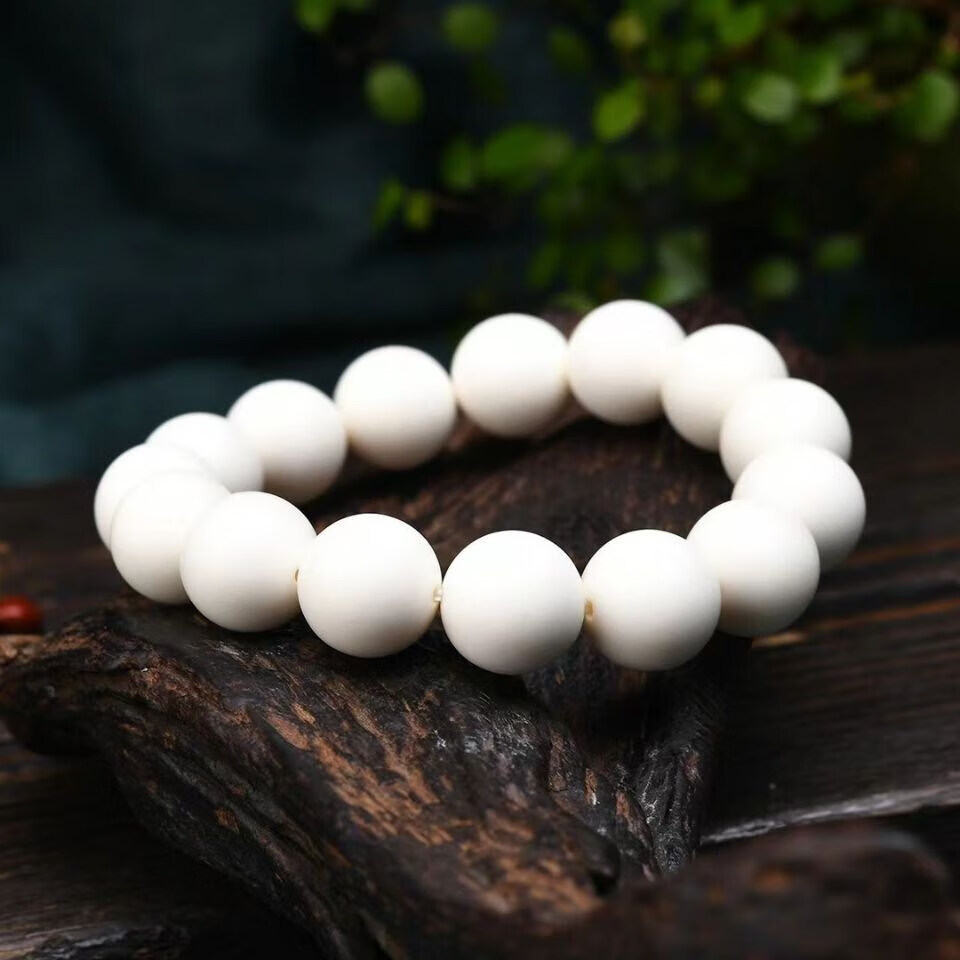 龙涎香手串 白龙涎香圆珠手串sn1142 10mm