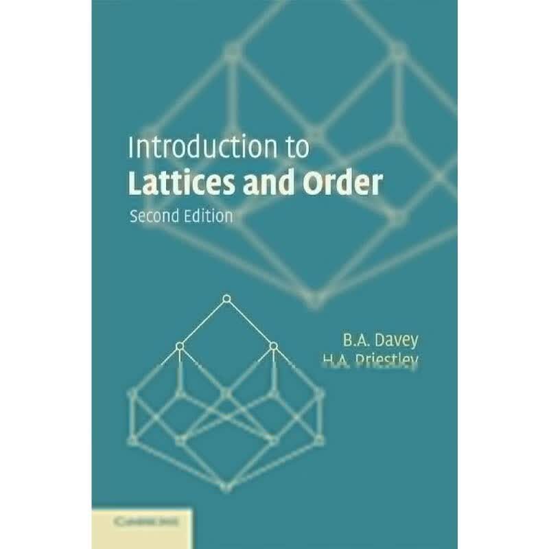 预订 Introduction to Lattices and Order 格序导论