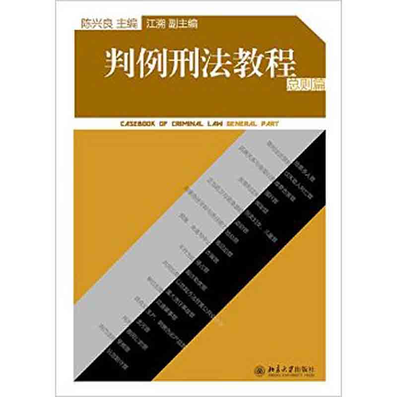 判例刑法教程（总则篇）