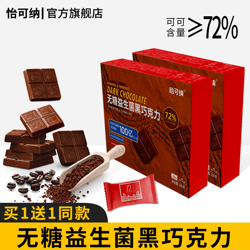怡可纳黑巧克力纤体零食价格走势及市场分析