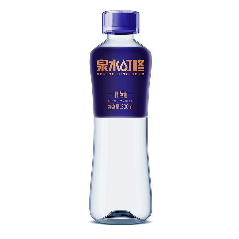 泉水叮咚（野芭蕉）天然山泉水 500ml*24瓶 整箱装【CE FDA 国际双认证】