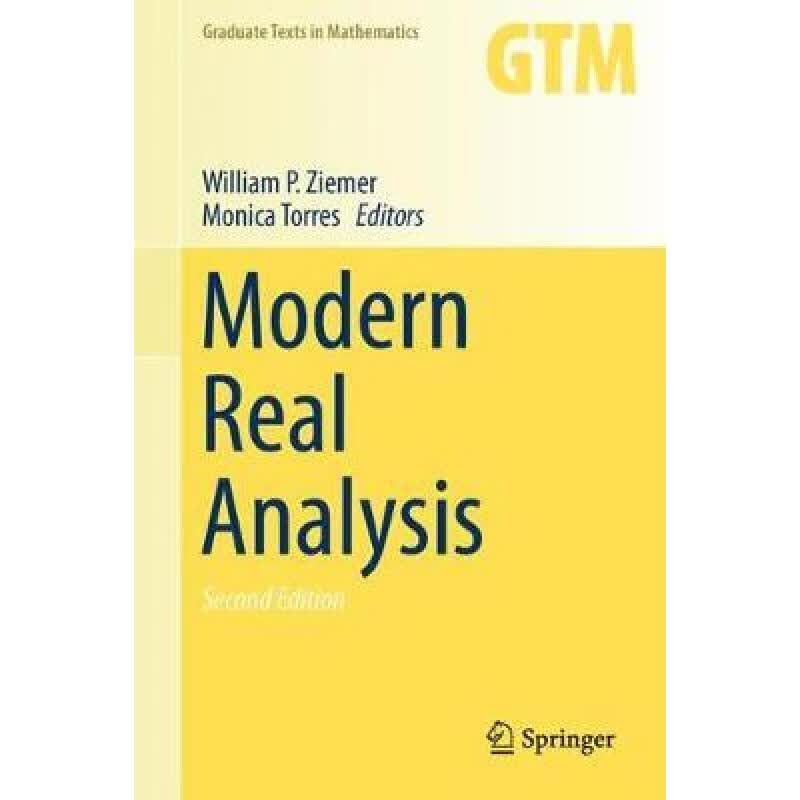 预订 Modern Real Analysis