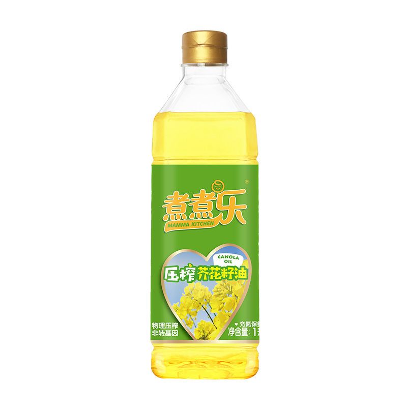 康创优品低芥酸菜籽油芥花籽油芥花油小瓶一级食用油烘焙900ml