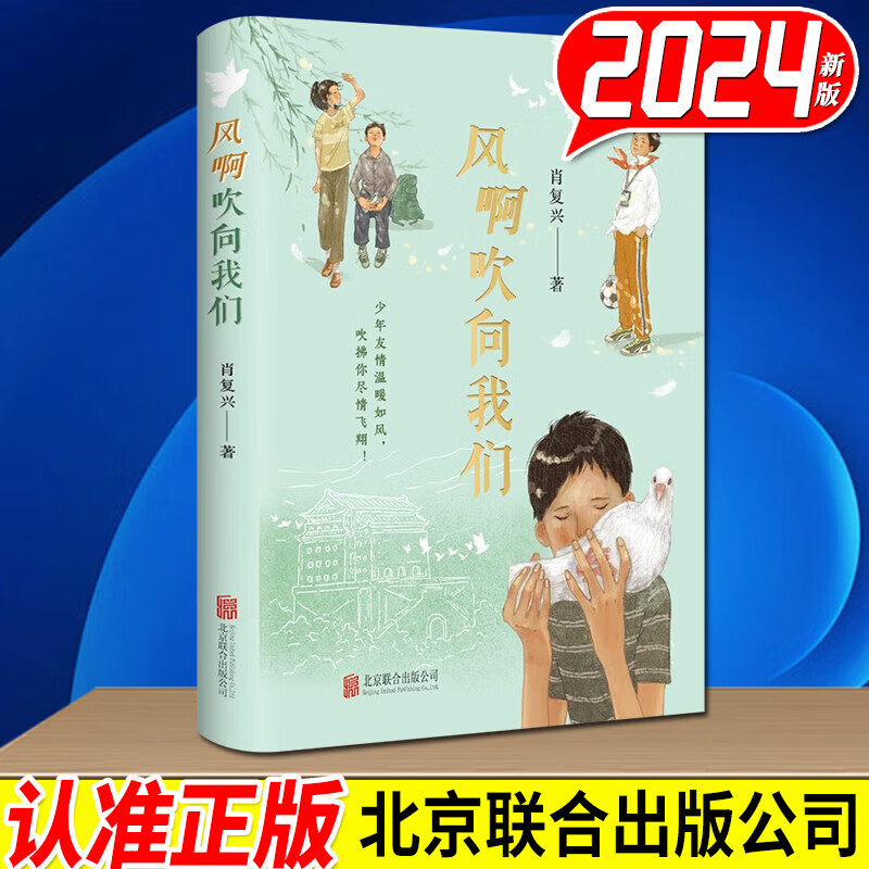 风啊吹向我们(当代作家肖复兴新作,关于友情的少年成长小说.