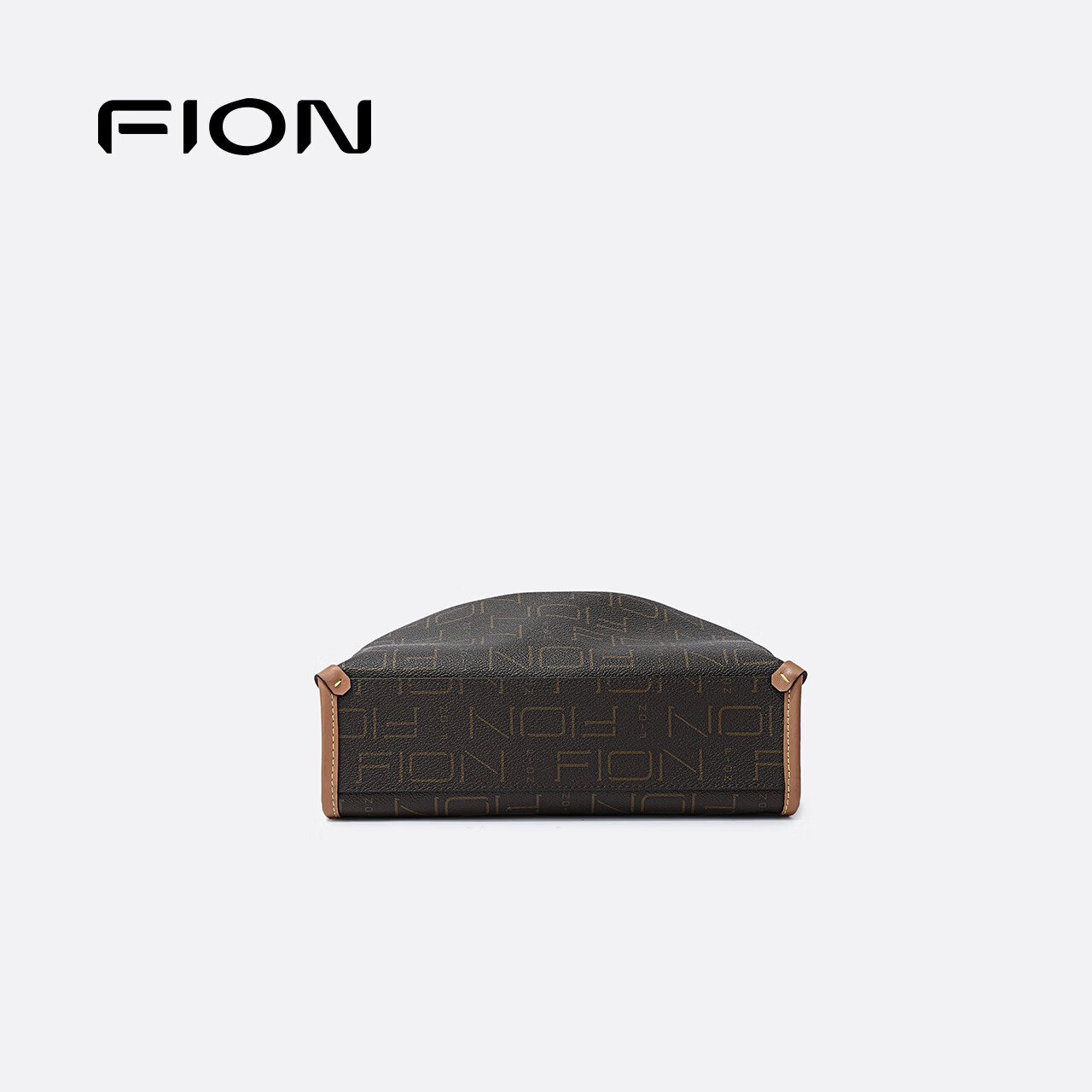菲安妮（FION）女包包2025新款时尚托特包大容量单肩手提小方包生日礼物 啡/驼（大款）