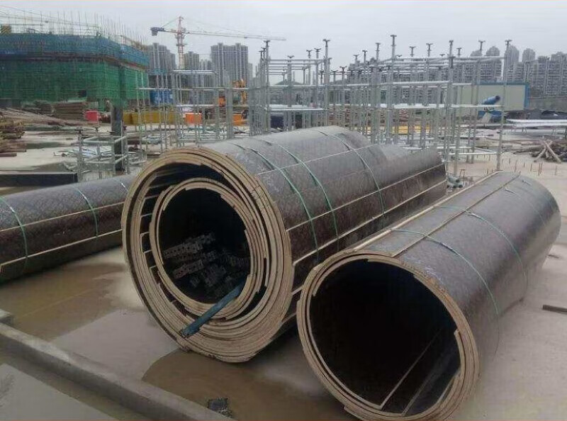 西普顿定制圆形模板木质圆柱模具检查井筒电力基础桩桥梁墩弧形新型
