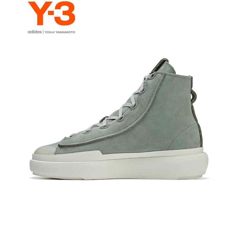 Y-3【秋上新】NIZZA HIGH板鞋男女同款運動鞋加絨y3休閑鞋39IG2922 綠色 UK9   43  1/3