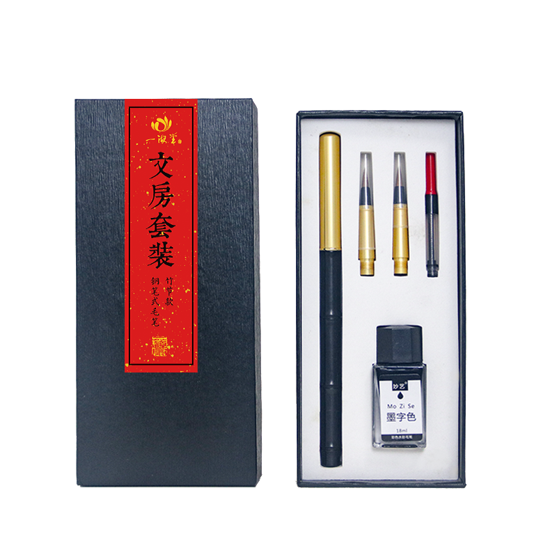 һ���� �Ļ� ���ʸֱ�ʽë����ͷë���Ǻ�С���鷨������С��ë����ϸ�ɼ�ī��̴ľ��ڿ���װ-��ɫ