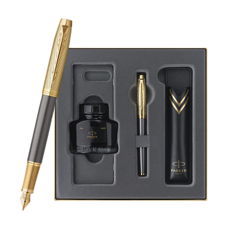 派克（PARKER）钢笔 签字笔 商务轻奢送礼男节日礼物生日全网低价礼品文具 IM先锋系列墨水笔 经典礼盒