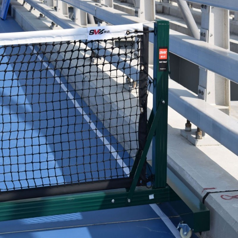 时迈铝合金网球场全移动网球柱时迈比赛型可移动式网球柱球架含网球网