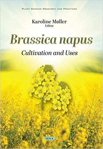 预订brassica napus: cultivation and uses:plant scien