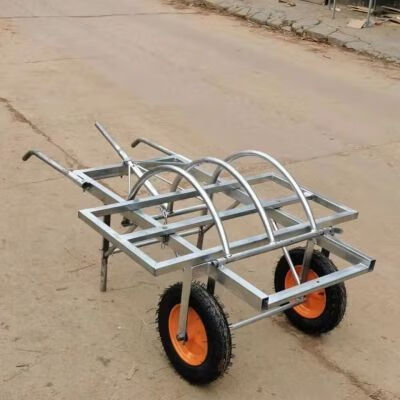 山头林村新款 杀猪专用架子镀锌加厚多功能推车杀猪神器杀猪凳包 厂家