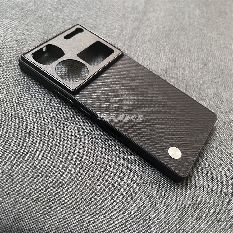 努比亚（nubia）适用努比亚Z60Ultra手机壳硬壳软边凯夫拉纹路皮护套新款商务素皮 凯夫拉纹路素皮壳 努比亚Z60Ultra