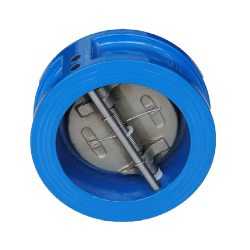 clceyd77x-16对夹式止回阀 铸铁对夹式蝶形止回阀40 50 65 80 100 150