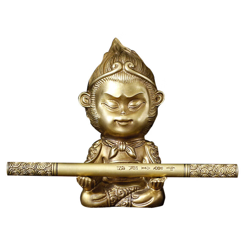 战胜佛车内饰品齐天大圣宝车载摆件 护法悟空【2004】 【金箍棒】