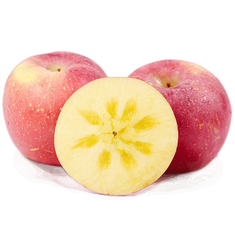 plus会员唐鲜生山西红富士冰糖心苹果水果儿童辅食带箱9510斤1518枚2