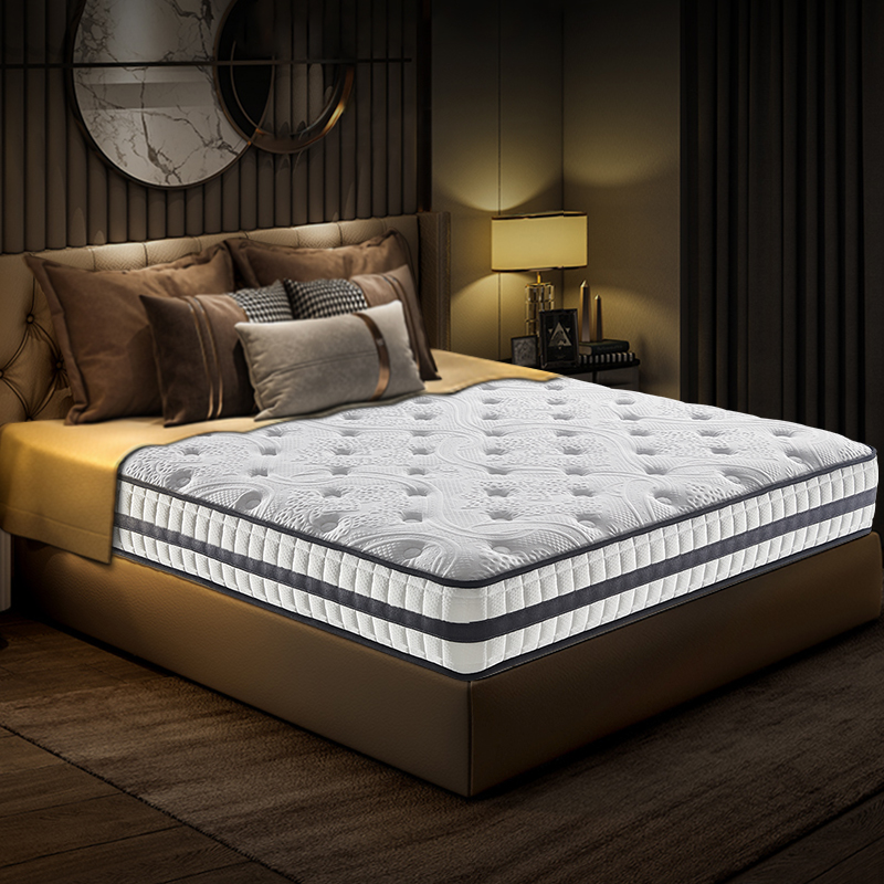 伯爵公馆 弹簧床垫乳胶竹炭椰棕软硬垫家用20cm加厚1.