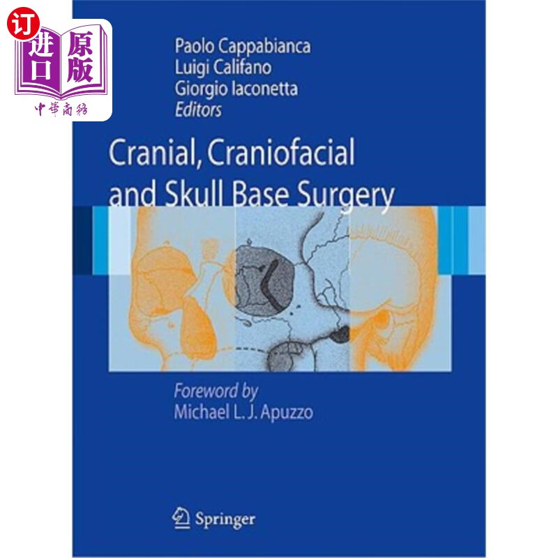 海外直订医药图书cranial, craniofacial and skull base surgery 颅