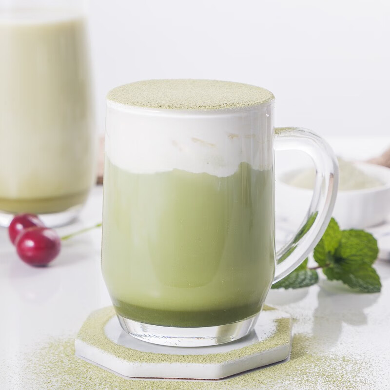抹茶粉日式抹茶味奶茶粉奶茶店烘焙专用绿茶粉冲饮品1kgz 抹茶奶茶