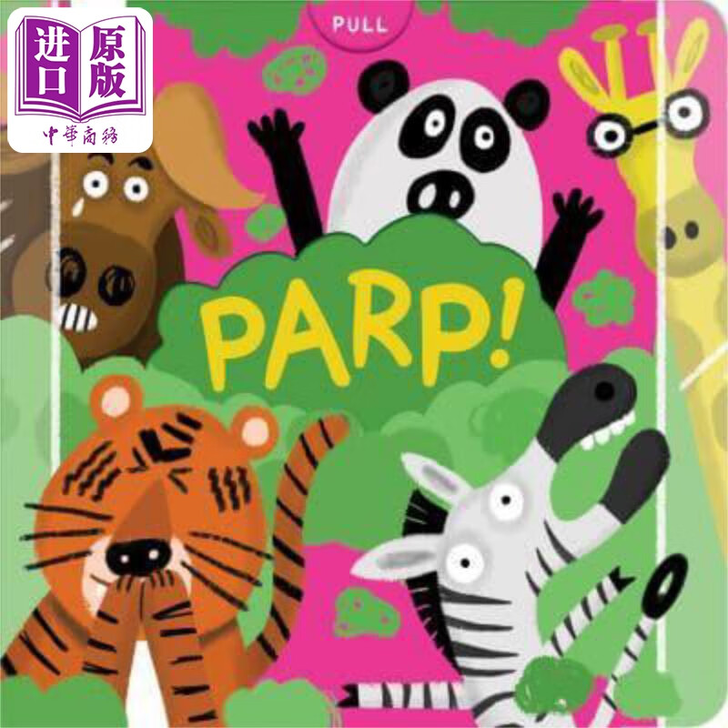 预售 parp 帕普 英文原版儿童绘本 认知识物 启蒙 0到3岁 mike henson