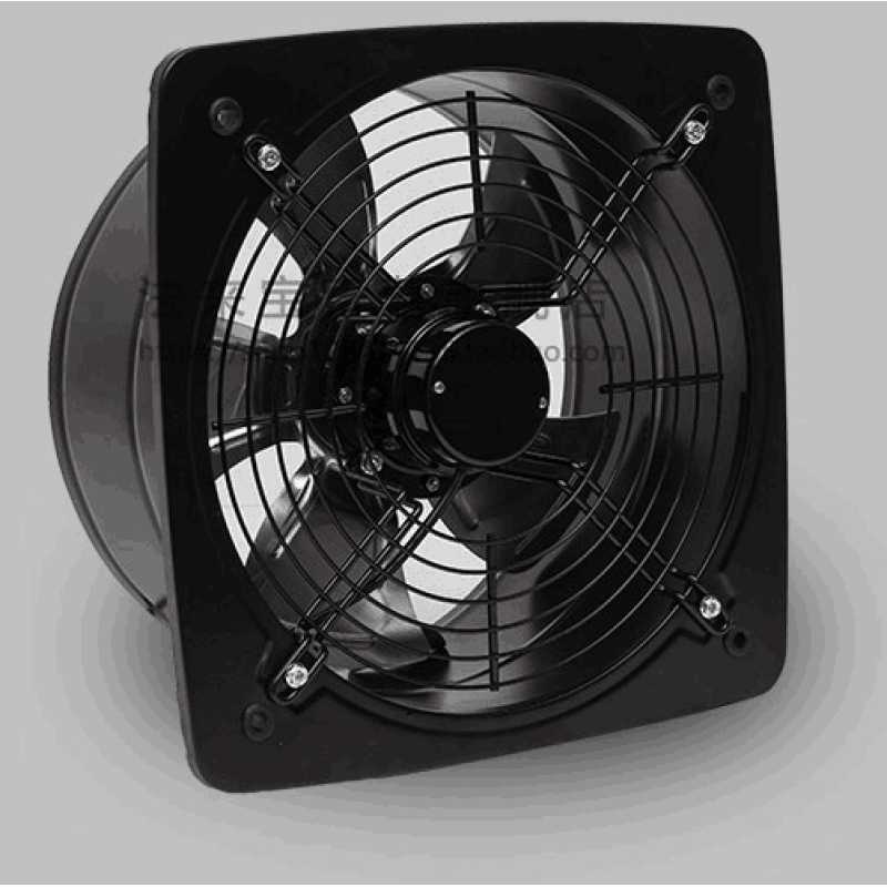 定制14寸风机轴流高速排气扇工业厨房墙壁油烟排风扇 350mm换气扇