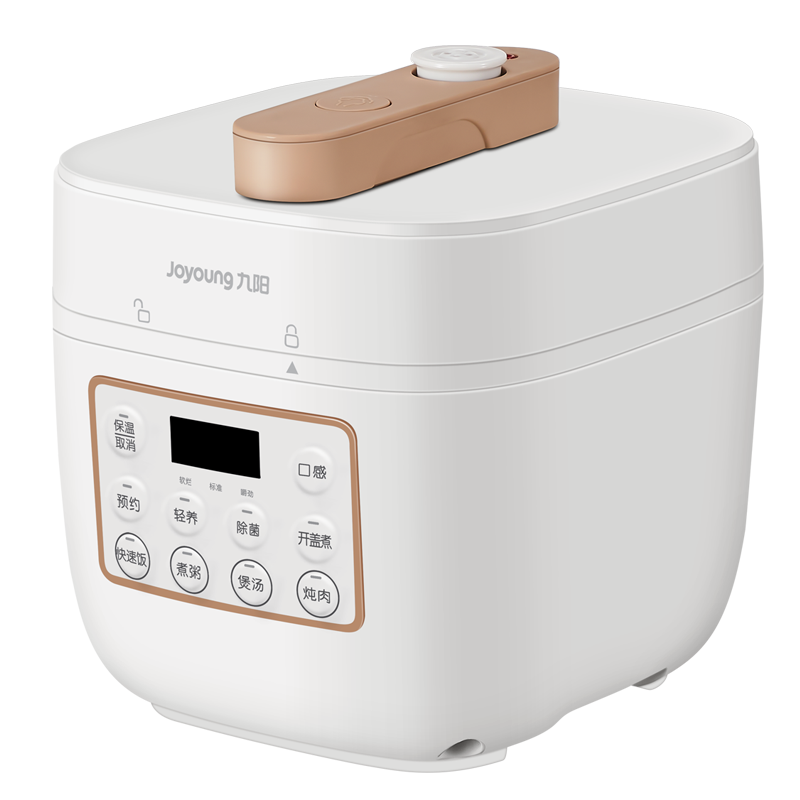 ������Joyoung��2LС�������������ѹ����ѹ���Ҽ��ø�ѹ��2�����ܵ�ѹռ��С����ԤԼ�ɿ������ɫY20M-B171