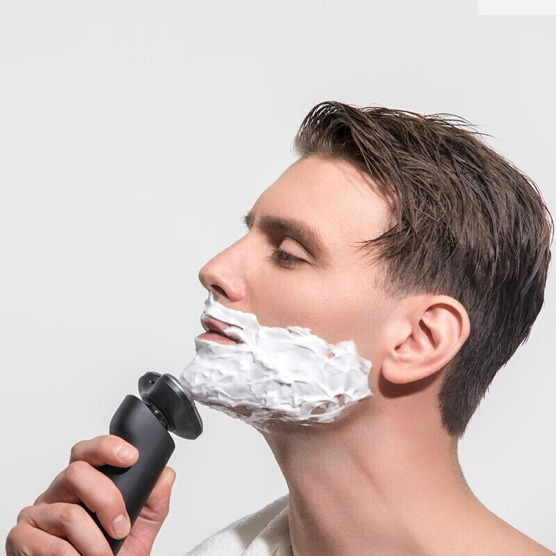 小米(mi)米家电动剃须刀s500男士三刀头刮胡刀充电式浮动贴面3刀头