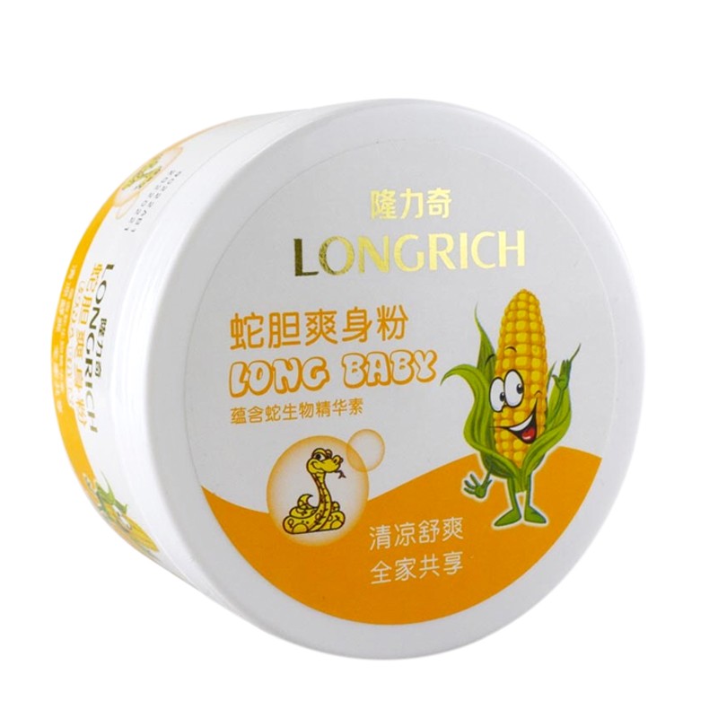 隆力奇蛇胆爽身痱子粉(清凉舒爽 痱止痒 爽肤)全家可用 蛇胆爽身粉 5