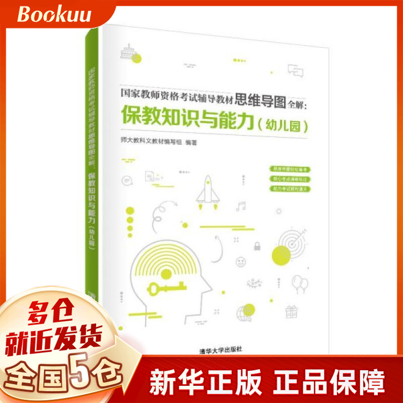 保教知识与能力(幼儿园国家教师资格考试辅导教材思维导图全解)