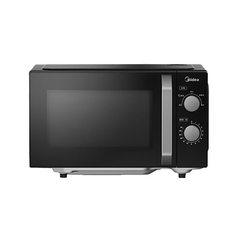 美的（Midea）微波炉经典升级款M2A 家用小型20升平板式易清洁快捷双旋钮高效速热杀菌除味以旧换新
