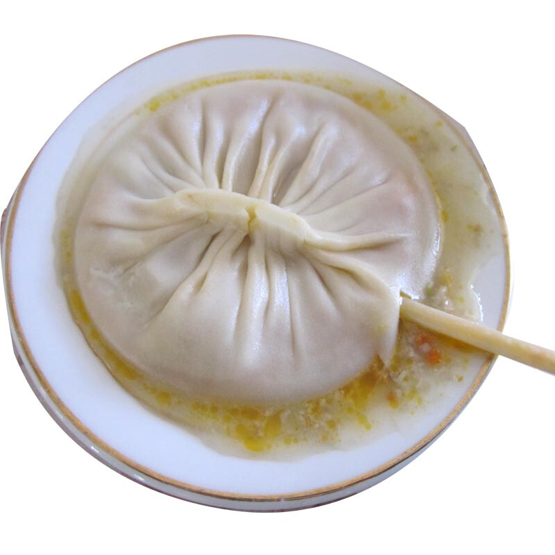 虎钢馋蟹黄汤包1只(普通)百年老店蟹黄大汤包速冻灌汤包子淮安特产