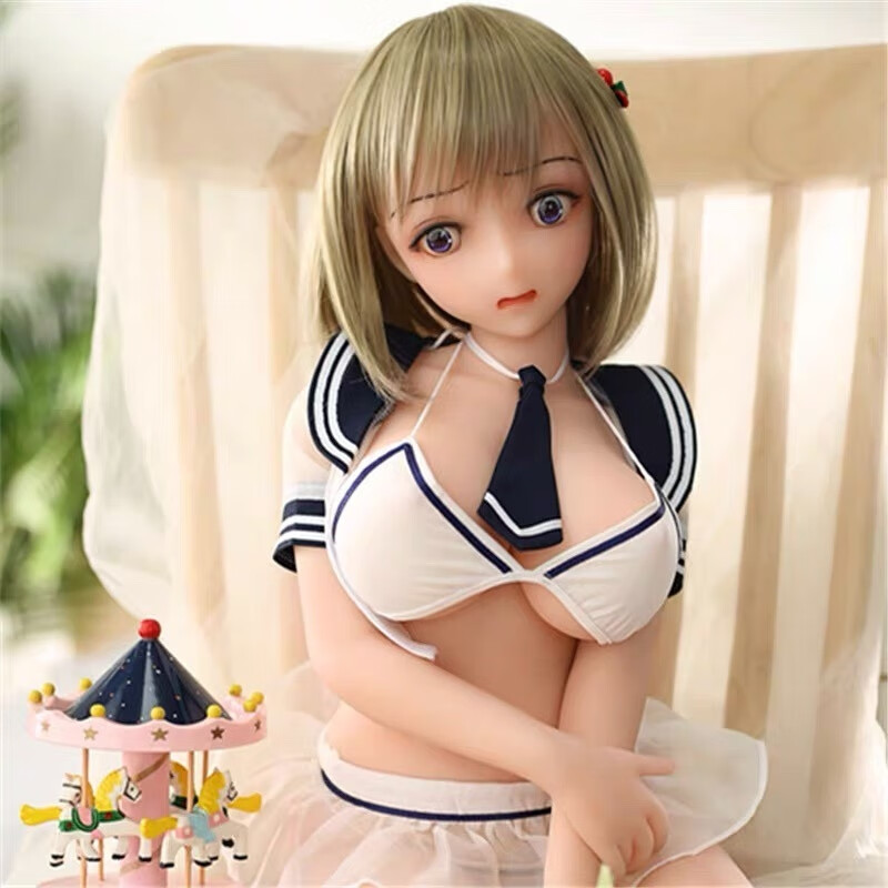 小型实体娃娃硅胶男用真人版二次元动漫手办可插入充气女友 白友雅