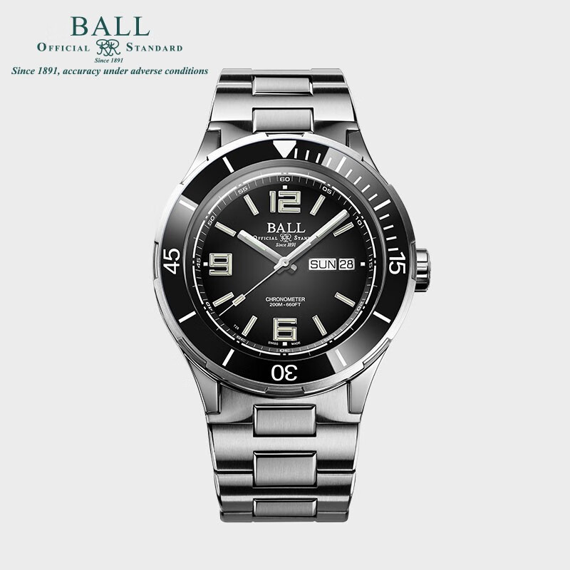 波尔(ball)极速勇士系列天文台认证陶瓷表圈dm3030b-s13-12cj dm3030b