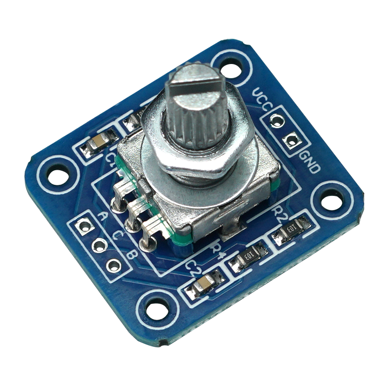 丢石头 ec11旋转编码器模块 360度数字脉冲电位器 车载音响/导航/音量