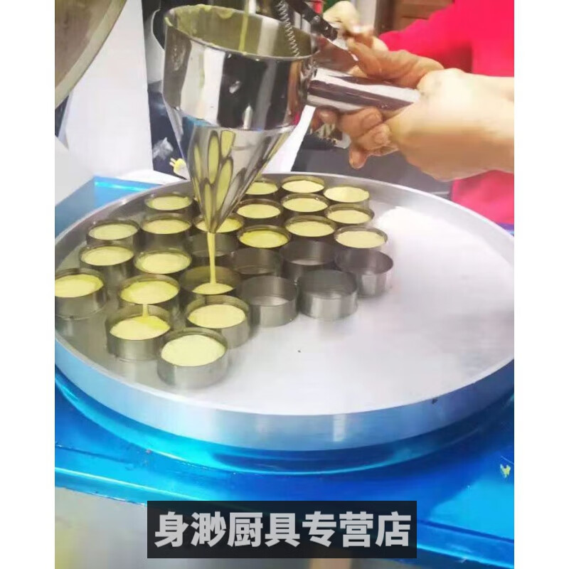 丰拓星玉米饼模具 不锈钢小圆形不锈钢圆圈黄金玉米饼圈煎饼烙饼发糕