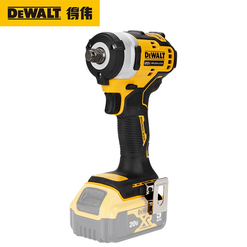 得伟(dewalt)dcf911紧凑型无刷锂电冲击扳手20v充电式锂电扳手大扭力