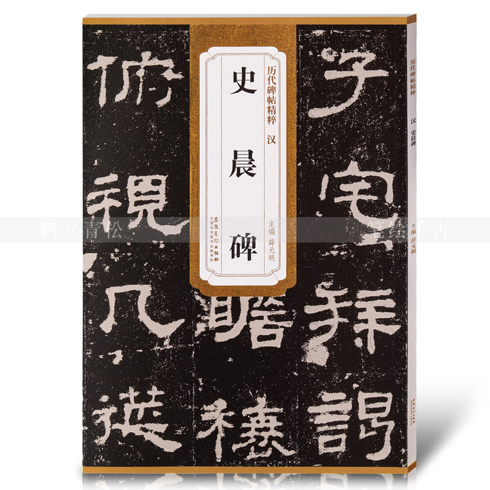 汉史晨碑字帖隶书 正版 历代碑帖 薛元明编 附译文 附技法解析 隶书