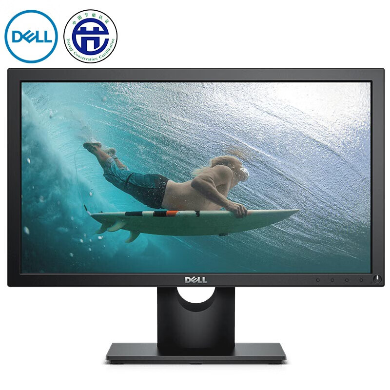 戴尔（DELL）办公家用游戏电脑显示器大屏高清屏幕 19.5英寸 TN高清屏 SE2018HL