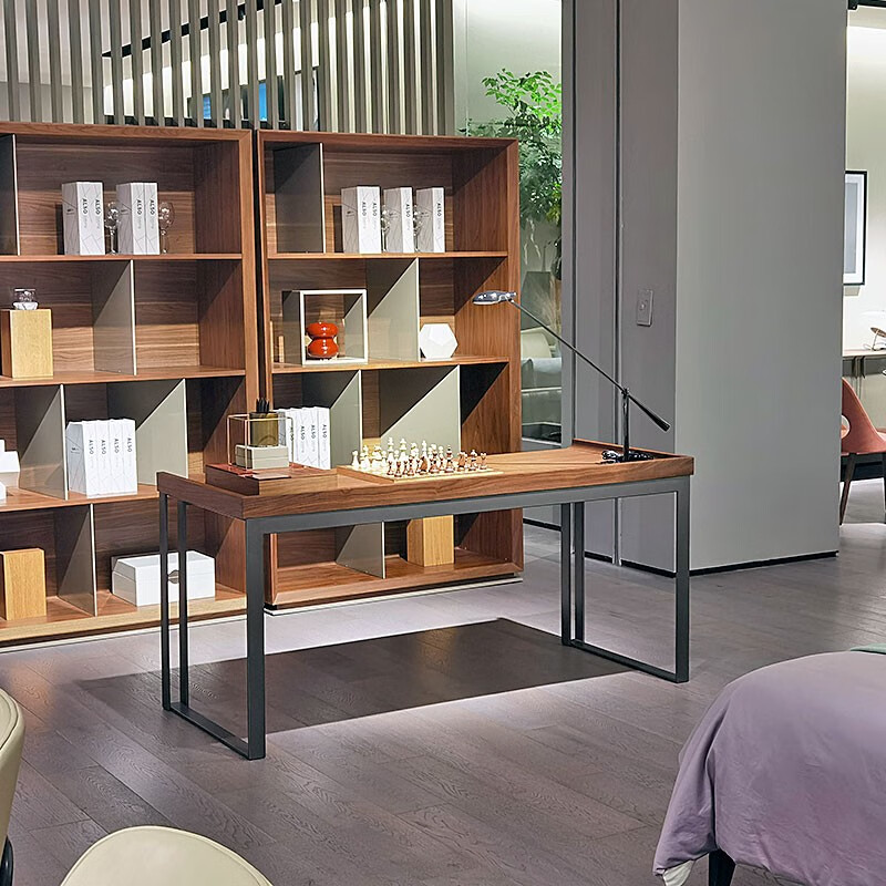 伯斯豪森(boss howson) 伯斯豪森实木多层hc28简约北欧书桌电脑办公桌