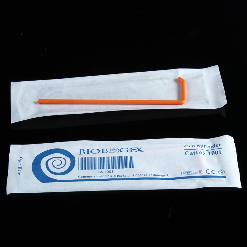 细胞推刮器 独立灭菌包装 塑料涂布棒 l型 美国巴罗克65-1001