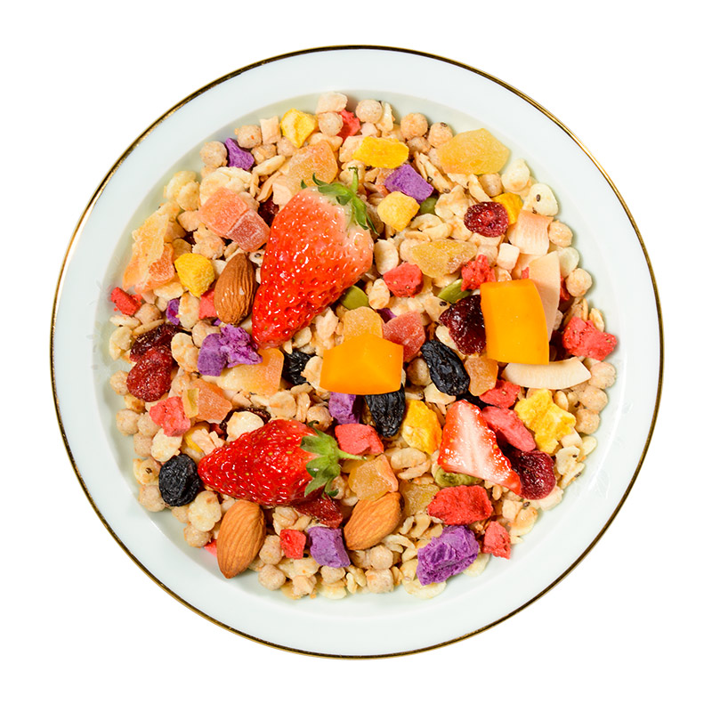 千枝萃 奇亚籽水果麦片即食燕麦酸奶果粒燕麦片早餐代餐谷物 奇亚籽