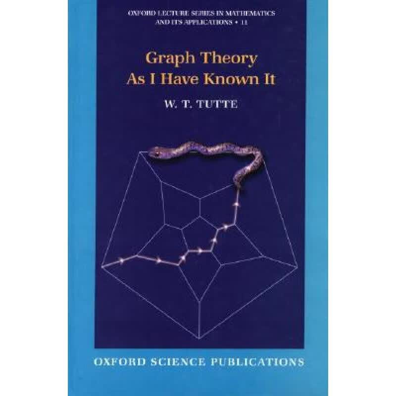预订 Graph Theory as I Have Known It